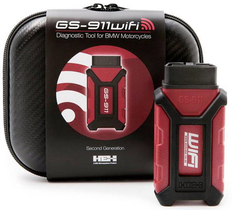 HEX Motorkerékpár diagnosztikai eszköz, OBD2 GS-911 WiFi Hobby 80214 Alkalmas (autómárka): BMW (Moto