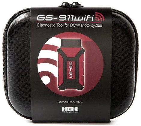 HEX Motorkerékpár diagnosztikai eszköz, OBD2 GS-911 WiFi Hobby 80214 Alkalmas (autómárka): BMW (Moto 2. kép