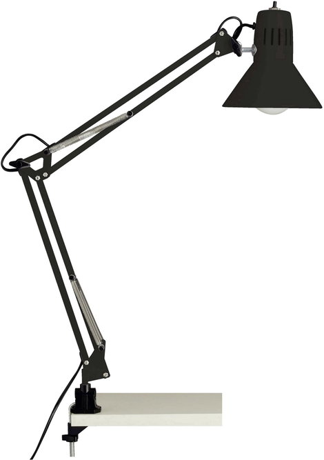 Brilliant Hobby 10802/06 Csíptetős lámpa LED E27 40 W Fekete
