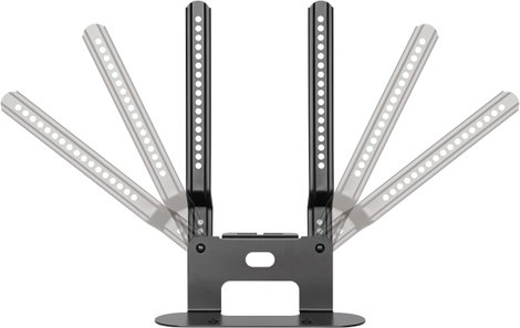 My Wall HS 6 L Hangfal fali tartó Fekete 1 db 7. kép