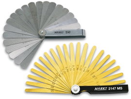 Hézagmérő 0,05 - 1 mm, 20 lap, Hazet 2147