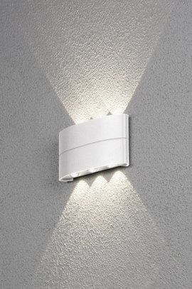 Konstsmide Chieri 7853-250 LED-es kültéri fali lámpa EEK: G (A - G) 7.2 W Fehér