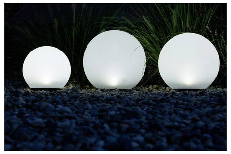 Heitronic 35422 BOULE LED-es gömblámpa LED Fixen beépített LED-es Fehér 3. kép
