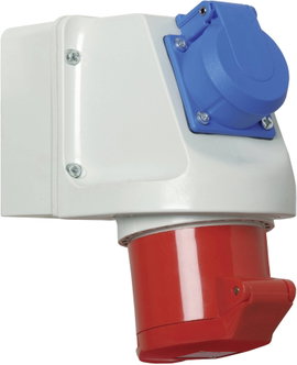 Walther Werke 114 114 CEE fali dugalj 16 A 5 pólusú 400 V 1 db