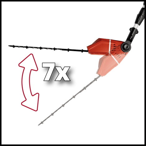 Einhell 3410805 Akku Magassági ágvágó, Sövényvágó olló GE-HC 18 Li T Kit Akkuval 18 V Lítiumion 88 c 10. kép