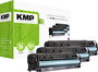 KMP H-T196 CMY Toner kazetta Kombinált csomag helyettesíti HP 305A, CE411A, CE412A, CE413A Cián, Bíb bélyegkép