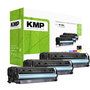 KMP H-T196 CMY Toner kazetta Kombinált csomag helyettesíti HP 305A, CE411A, CE412A, CE413A Cián, Bíb bélyegkép
