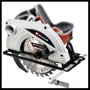 Einhell TC-CS 1410 Kézi körfűrész Vágási mélység max. (90°) 67 mm 1410 W 3. bélyegkép
