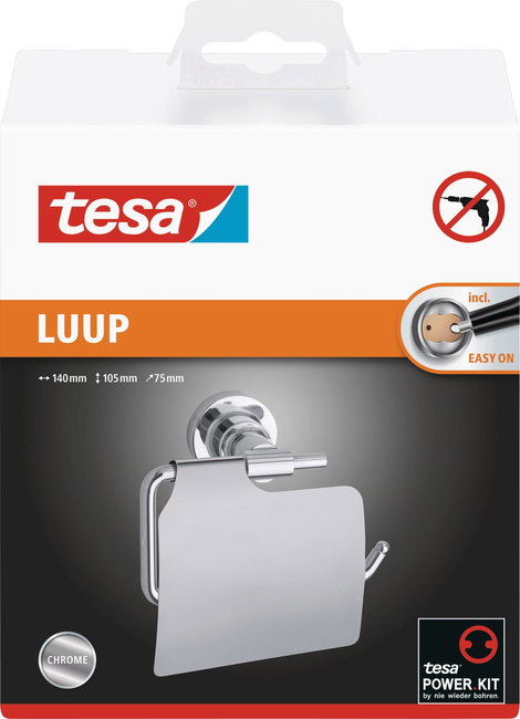 tesa luup Toalettpapír tartó Ragasztó Fém 4. kép