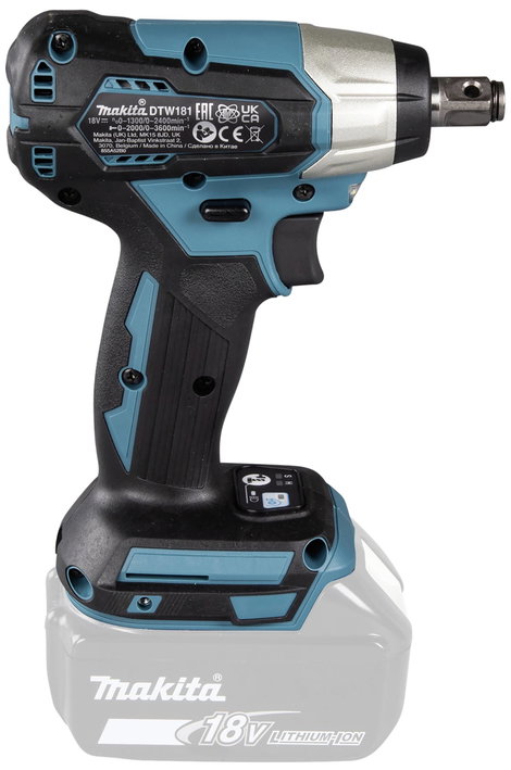 Makita DTW181Z DTW181Z Akkus ütvecsavarozó 18 V 10. kép