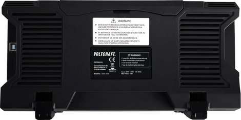 Digitális oszcilloszkóp 100 MHz 4 csatornás 1 GSa/mp 80 kpts 8 bit DSO, Voltcraft DSO-2104 3. kép