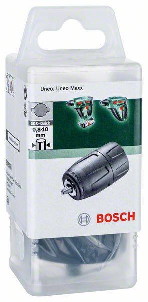 Kulcs nélküli Uneo fúrótokmány, SDS gyorstartóval, befogási tartomány 0,8 - 10 mm Bosch 2 609 255 73 2. kép