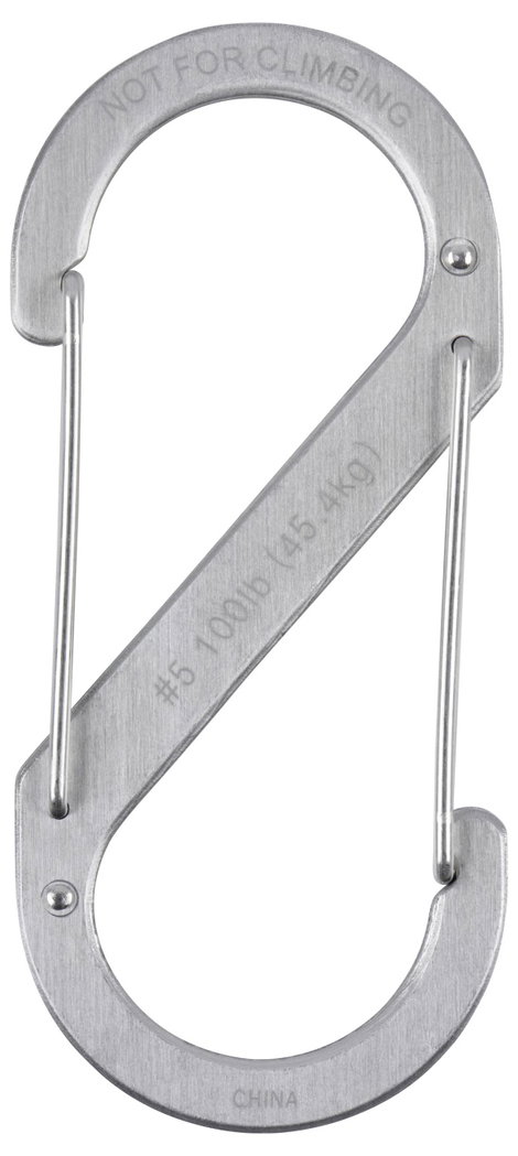 NITE Ize NI-SB5-03-11 Karabíner S-Biner Gr. 5 111 mm x 49 mm 1 db 2. kép
