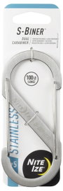 NITE Ize NI-SB5-03-11 Karabíner S-Biner Gr. 5 111 mm x 49 mm 1 db 5. bélyegkép