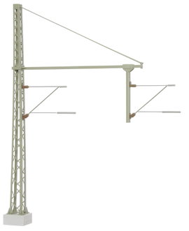 H0 Viessmann Modelltechnik 4160 Csőtámasztókar 2 vágányú Univerzális 1 db