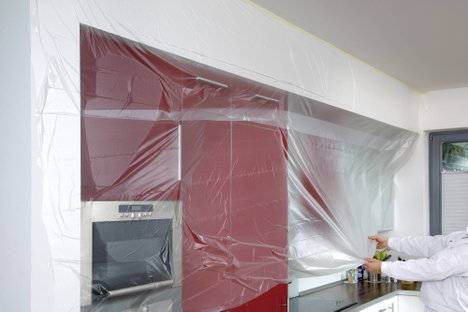 tesa Tesa 04368-00008-02 Fedőfólia tesa Easy Cover® Világosbarna (H x Sz) 33 m x 1.1 m 1 db 4. kép