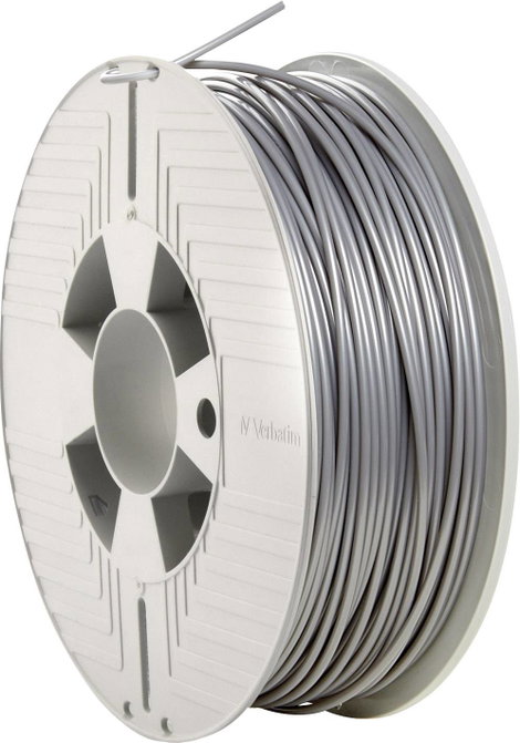 Verbatim 55329 55329 3D nyomtatószál PLA műanyag 2.85 mm 1000 g Szürke 1 db