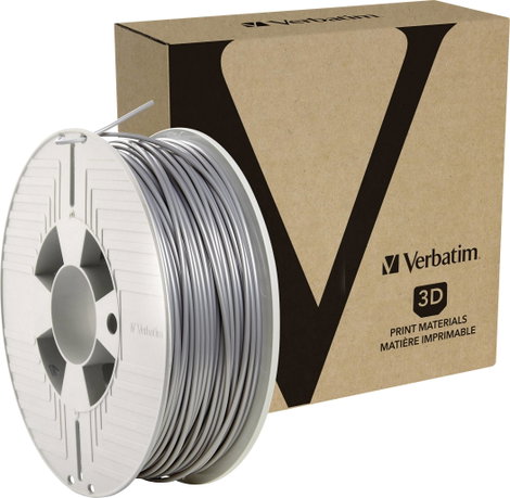 Verbatim 55329 55329 3D nyomtatószál PLA műanyag 2.85 mm 1000 g Szürke 1 db 3. kép