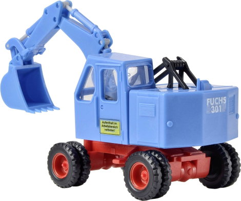 Kibri 11288 H0 Építkezésnél használt jármű modell Fuchs 301 H hidraulikus kotrógép 2. kép