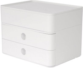 HAN SMART-BOX PLUS ALLISON 1100-12 Fiókos irattároló Fehér DIN A5 Fiókok száma: 2