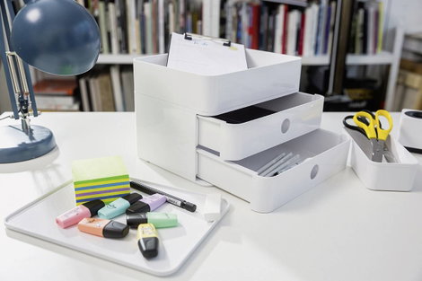 HAN SMART-BOX PLUS ALLISON 1100-12 Fiókos irattároló Fehér DIN A5 Fiókok száma: 2 2. kép