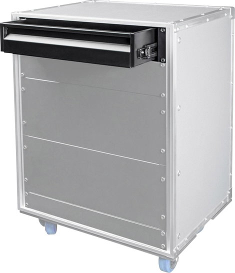 Adam Hall 874E02 19 collos rack fiók 2 ME Acél 6. kép