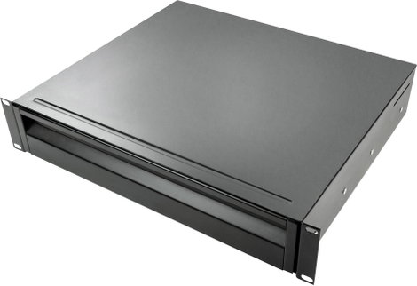 Adam Hall 874E02 19 collos rack fiók 2 ME Acél 7. kép