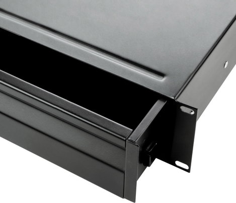 Adam Hall 874E02 19 collos rack fiók 2 ME Acél 8. kép