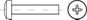 TOOLCRAFT TO-5430903 hengeres fejű csavar M3 10 mm kereszthornyú Philips ISO 7046 galvanikusan cinke bélyegkép