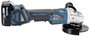 Makita DGA519RTJ Akkus sarokcsiszoló 125 mm 2. akkuval, Töltővel 18 V 5 Ah 11. bélyegkép