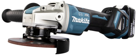 Makita DGA519RTJ Akkus sarokcsiszoló 125 mm 2. akkuval, Töltővel 18 V 5 Ah 16. kép
