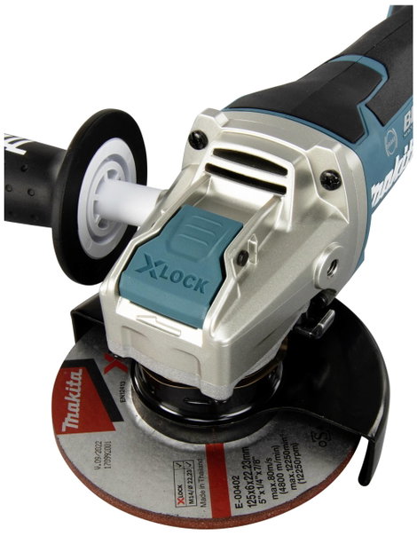 Makita DGA519RTJ Akkus sarokcsiszoló 125 mm 2. akkuval, Töltővel 18 V 5 Ah 17. kép