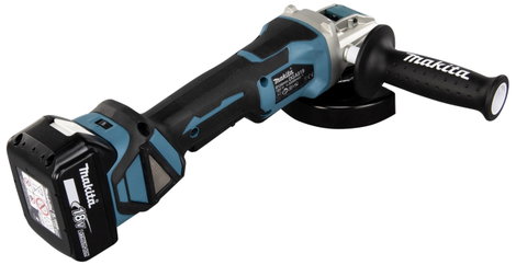 Makita DGA519RTJ Akkus sarokcsiszoló 125 mm 2. akkuval, Töltővel 18 V 5 Ah 8. kép