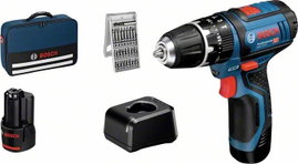 Bosch Professional GSB 12V-15 Akkus ütvefúrógép 2. akkuval