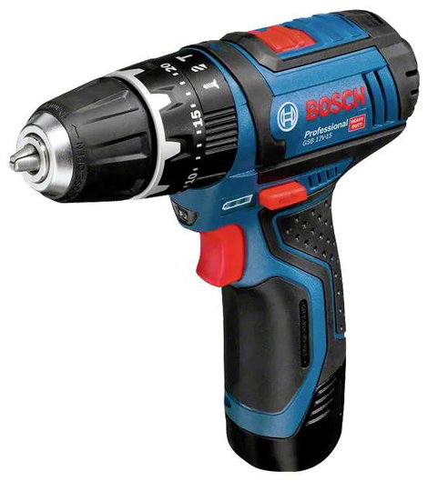 Bosch Professional GSB 12V-15 Akkus ütvefúrógép 2. akkuval 5. kép