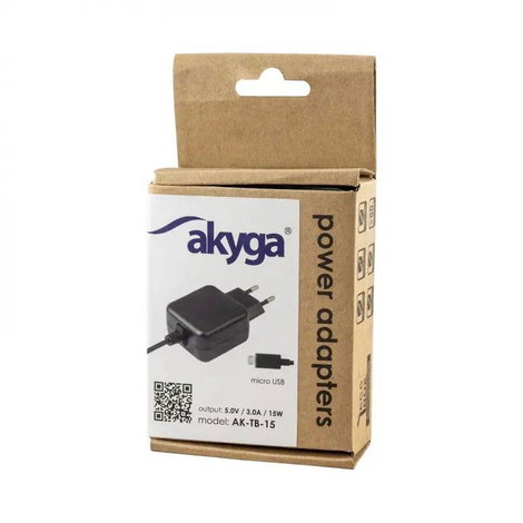 Akyga AK-TB-15 Dugasztápegység, fix feszültségű 5 V 3 A 4. kép