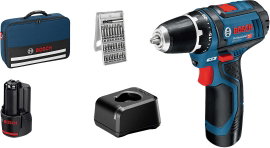 Bosch Professional Bosch 060186810H Akkus fúrógép 12 V 2.0 Ah 2. akkuval