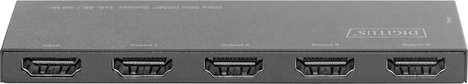 Digitus DS-45323 4 port HDMI elosztó LED-es kijelző, Fém ház, Ultra HD-re alkalmas 4096 x 2160 pixel 9. kép