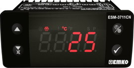 Emko ESM-3711-CN.5.12.0.1/00.00/1.0.0.0 2 pontos szabályozó Hőmérséklet szabályozó PTC -50 - 130 °C 