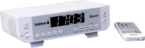 Lenco KCR-100 Konyhai rádió URH Bluetooth® Fehér 4. kép
