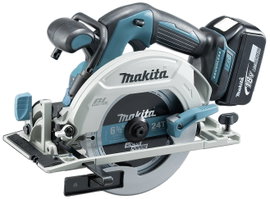 Makita Akkus kézi körfűrész Vágási mélység max. (90°) 57 mm 18 V 5 Ah