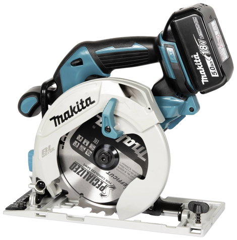 Makita Akkus kézi körfűrész Vágási mélység max. (90°) 57 mm 18 V 5 Ah 3. kép