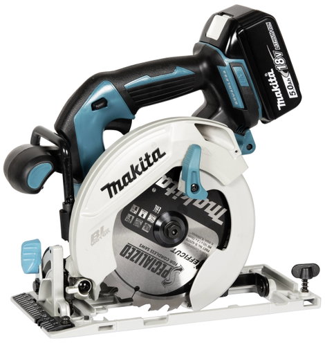 Makita Akkus kézi körfűrész Vágási mélység max. (90°) 57 mm 18 V 5 Ah 7. kép