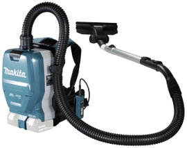 Akkus hátizsák porszívó 2x 18V akku és töltő nélkül, Makita DVC261ZX15