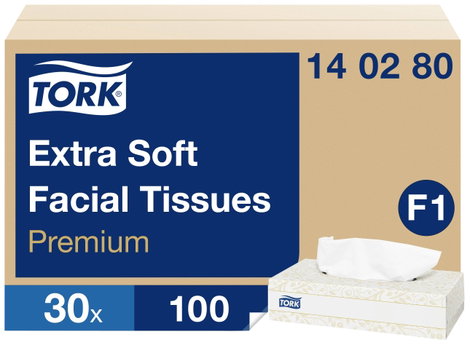 TORK 140280 Kozmetikai kendők Gyártói szín Fehér 3000 db