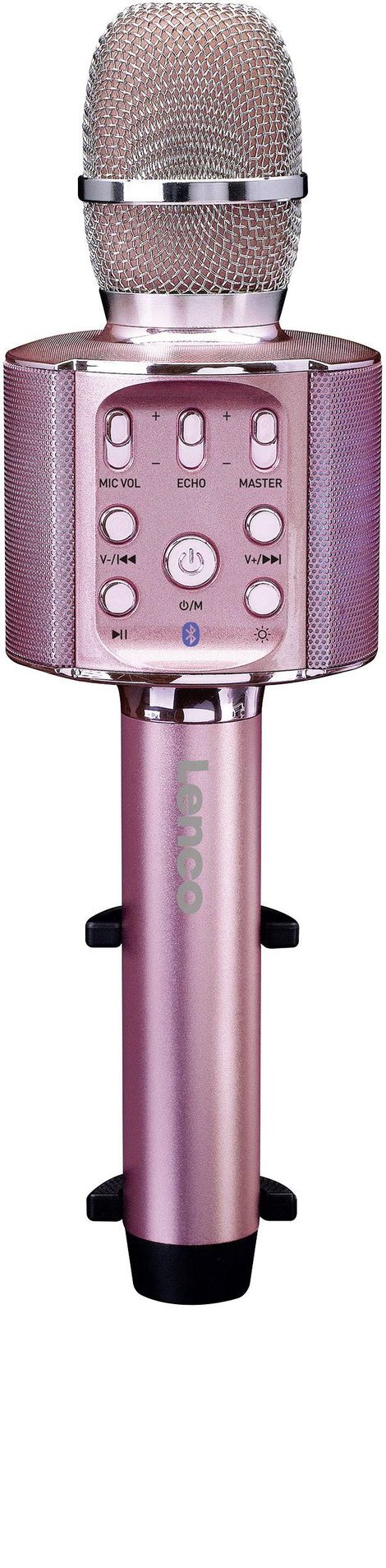 Lenco BMC-090PI Bluetooth hangfal AUX, Tartóval Rózsaszín 2. kép