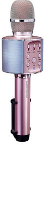 Lenco BMC-090PI Bluetooth hangfal AUX, Tartóval Rózsaszín 4. bélyegkép