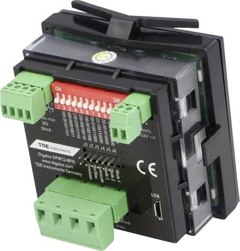 TDE Instruments Digalox DPM72-MP Digitális beépíthető mérőműszer 10. kép