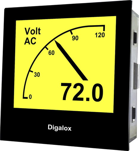 TDE Instruments Digalox DPM72-MP Digitális beépíthető mérőműszer 8. kép