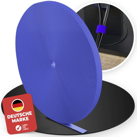 Label the Cable PRO 1250 19 coll Tépőzár Kék